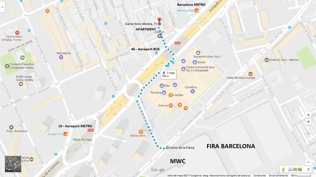 Apartamento Fira Barcelona L'Hospitalet de Llobregat Luaran gambar